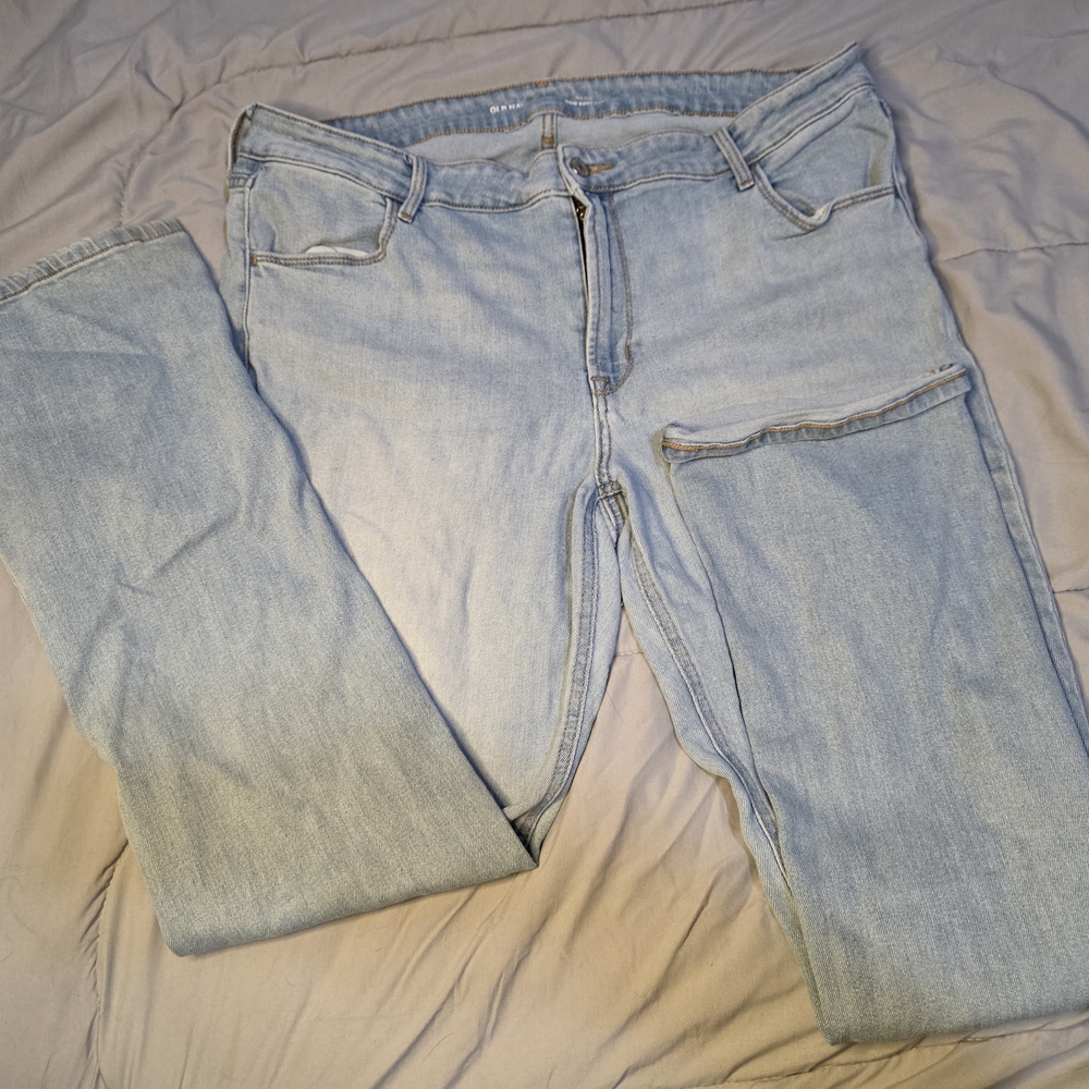 Old Navy Women's Light Blue Boot Cut Jeans